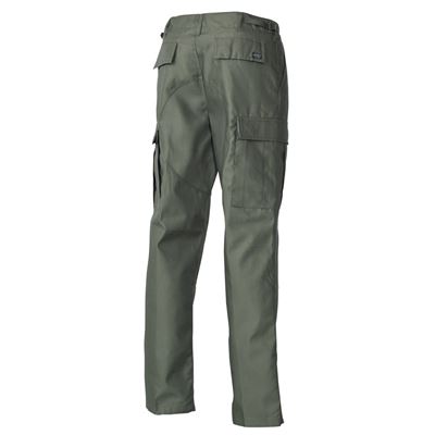 Pantalon BDU coupe américaine cousu VERT MFH 01294B 3