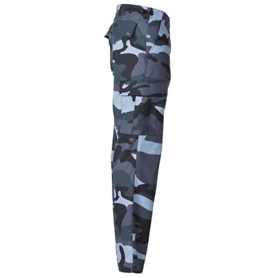 Pantalon coupe américaine BDU SKY BLUE CAMO MFH 01324X 2