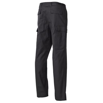 Pantalon coupe américaine BDU rip-stop NOIR MFH 01334A 2