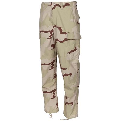 Pantalon coupe américaine BDU rip-stop 3-COL DESERT