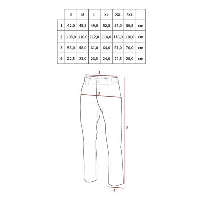 Pantalon tactique COMBAT FLECKTARN MFH 01348V 5