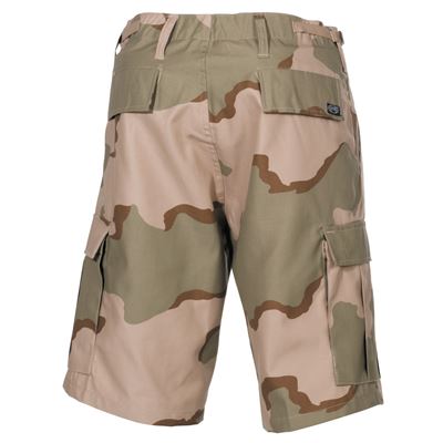 Short coupe américaine BDU poches latérales 3-COL DESERT MFH 01502Z 3