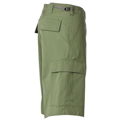 Short coupe américaine BDU rip-stop VERT MFH 01512B 2