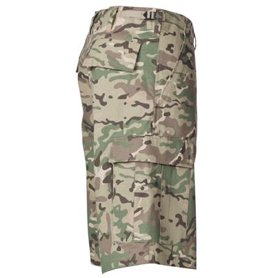 Short coupe américaine BDU rip-stop OPERATION CAMO MFH 01512X 3