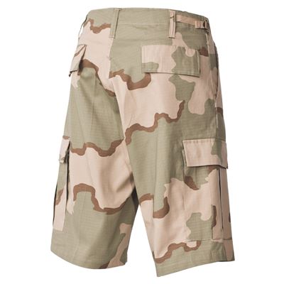 Short coupe américaine BDU rip-stop 3-COL DESERT MFH 01512Z 3