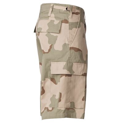 Short coupe américaine BDU rip-stop 3-COL DESERT MFH 01512Z 2