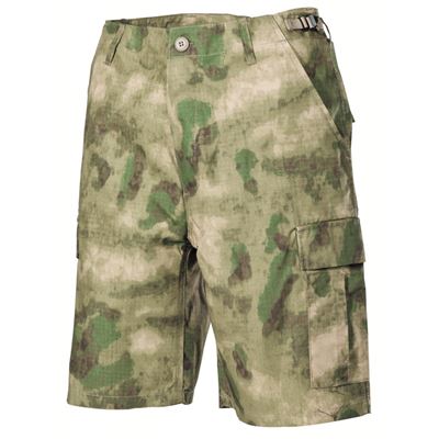 Short US BERMUDA BDU rip-stop HDT CAMO FG