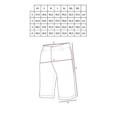 Short US BERMUDA BDU rip-stop HDT CAMO MFH 01513P 4