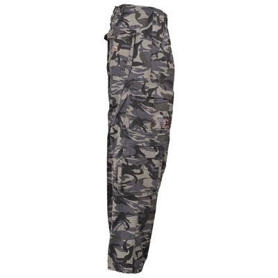 Pantalon VINTAGE DEFENSE délavé COMBAT CAMO Pure Trash 01652K 2