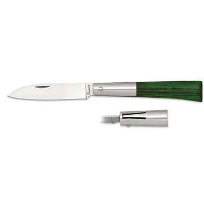 Couteau pliant PENKNIFE PISTON à lame lisse VERT