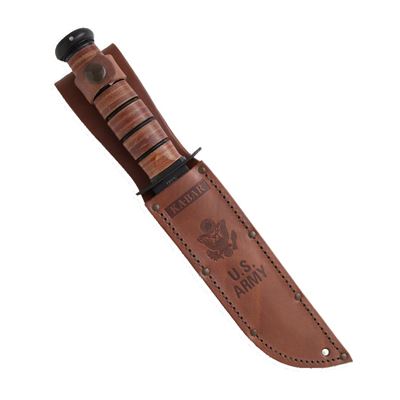 Couteau U.S.ARMY lame dentelée NOIR KA-BAR 02-1219 2