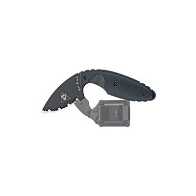 Couteau Ka-Bar TDI LAW ENFORCEMENT lame dentelée NOIR KA-BAR 02-1481 2