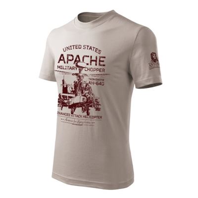 T-shirt hélicoptère de combat APACHE AH-64D