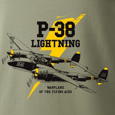 T-shirt P-38 LIGHTNING VERT ANTONIO® 02139194 3