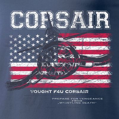T-shirt VOUGHT F4U CORSAIR BLEU ANTONIO® 02139195 2