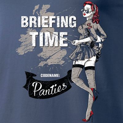 T-shirt BRIEFING TIME BLEU ANTONIO® 021447 2