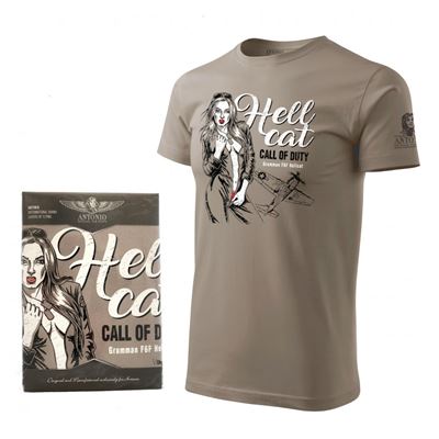 T-shirt HELLCAT CALL OF DUTY GRIS