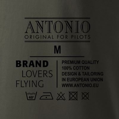 T-shirt Junkers Ju-87 STUKA GRIS-VERT ANTONIO® 0214501 3