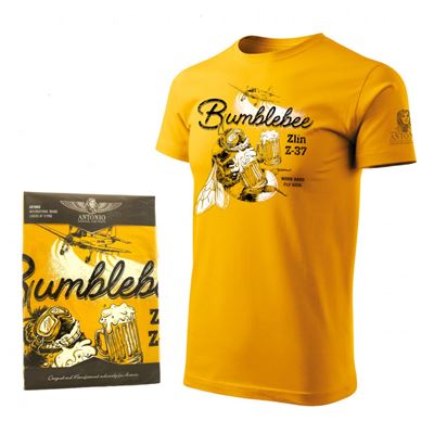 T-shirt ZLÍN Z-37 BUMBLEBEE JAUNE