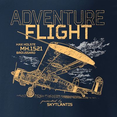 T-shirt ADVENTURE FLIGHT BLEU ANTONIO® 021455 4