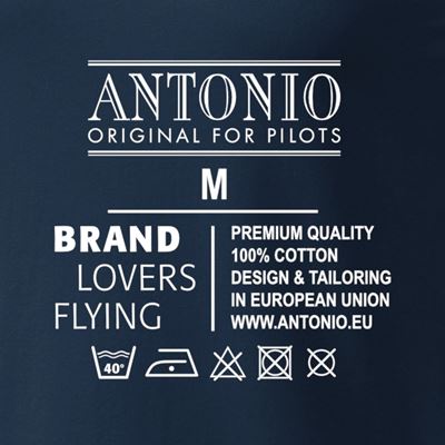 T-shirt ADVENTURE FLIGHT BLEU ANTONIO® 021455 3