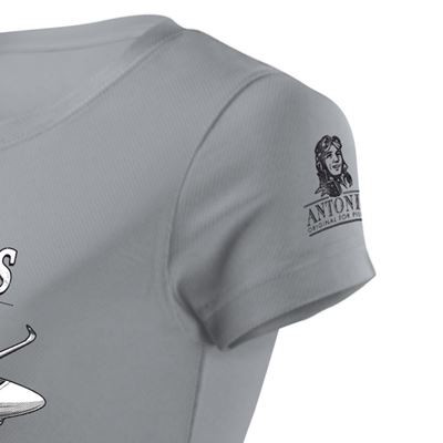 T-shirt femme SZD-54-2 PERKOZ GRIS ANTONIO® 0214591 4