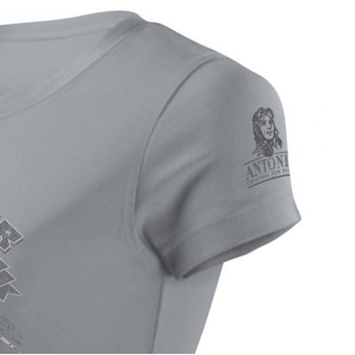 T-shirt femme hélicoptère ROBINSON R-44 GRIS ANTONIO® 0214601 3