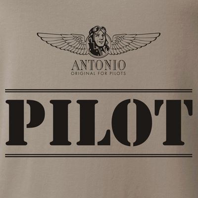 T-shirt PILOT MARRON ANTONIO® 0214621 4
