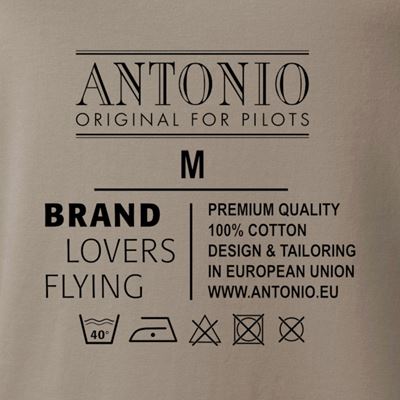 T-shirt METOD VLACH VINTAGE MARRON ANTONIO® 0214651 2