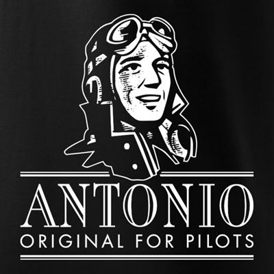 T-shirt LOCKHEED L-10 ELECTRA NOIR ANTONIO® 0214731 3