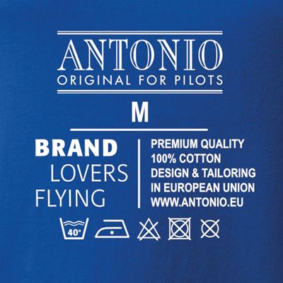 T-shirt Mi-8 SALUTE BLEU ANTONIO® 0214761 3