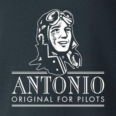 T-shirt TURBO PROPELLER avec l'avion A-29B Super Tucano GRIS ANTONIO® 0214881 3