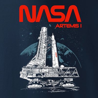 T-shirt NASA ARTEMIS I : mission sur la Lune BLEU ANTONIO® 0214951 2