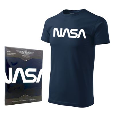 T-shirt avec le logo de la NASA BLEU