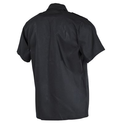 Chemise US à manches courtes NOIRE MFH 02712A 2