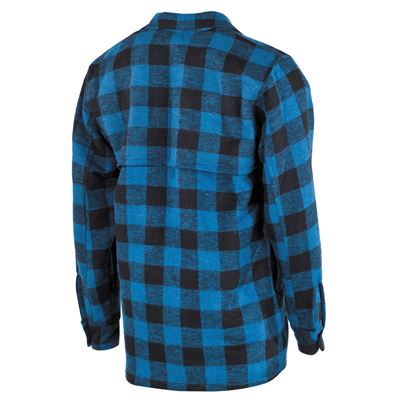 Chemise à carreaux de bûcheron BLEU/NOIR FOX Outdoor 02853G 2