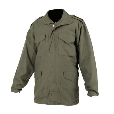 Veste parka type US M-65 avec doublure VERTE