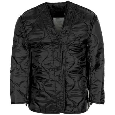 Veste coupe américaine M65 avec doublure NOIRE MFH 03072A 2