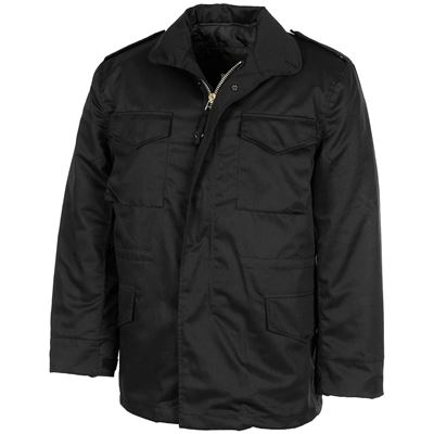 Veste coupe américaine M65 avec doublure NOIRE