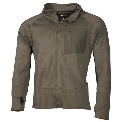 T-shirt TACTICAL TERMOFLEECE VERT