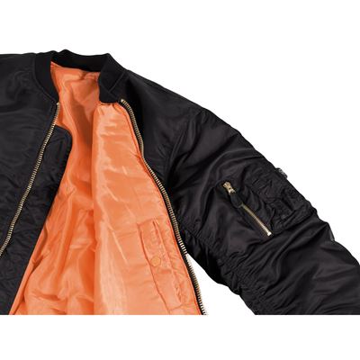 Veste BOMBER US MA1 NOIRE MFH 03552A 3