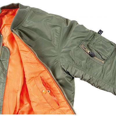 Veste BOMBER US MA1 VERTE MFH 03552B 3