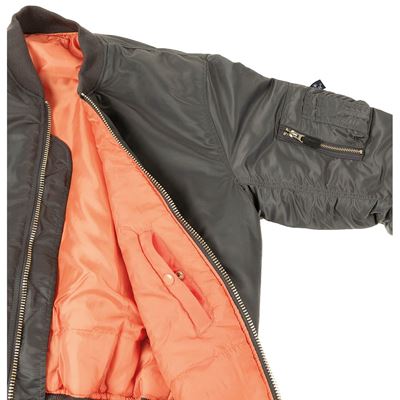 Veste BOMBER US MA1 GRISE MFH 03552M 3