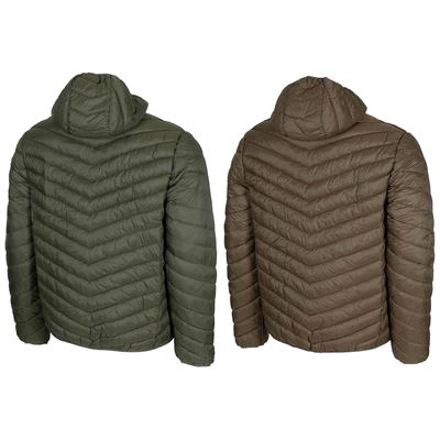 Veste réversible matelassée VERT/MARRON MFH Defence 03675B 2