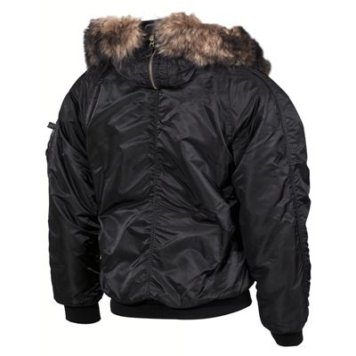 Veste à capuche N-2B POLAR NOIRE MFH 03702A 2