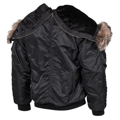 Veste à capuche N-2B POLAR NOIRE MFH 03702A 3