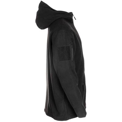 Sweat-shirt à capuche et fermeture éclair FLEECE TACTICAL NOIR MFH 03861A 2