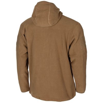 Sweat à capuche zippé FLEECE TACTICAL COYOTE MFH 03861R 3