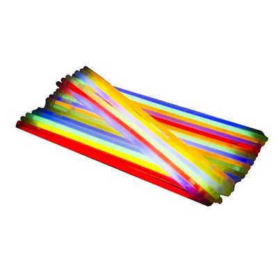 Lumière chimique 100 pièces par paquet 20 cm mélange de couleurs