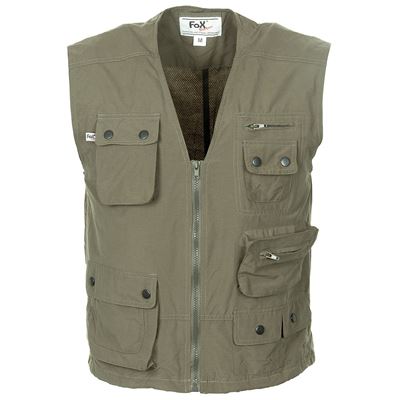 Gilet Outdoor Microfaser VERT
